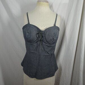 Y2K Energie Padded Bra Juniors Top Size XL